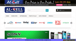 Desktop Screenshot of alcell.co.za
